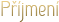 Příjmení